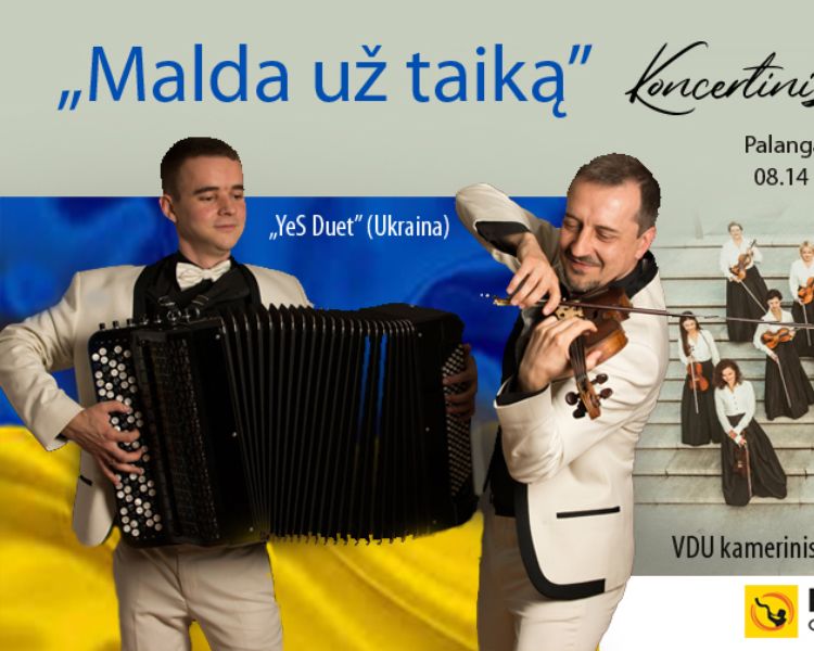 YeS Duet (Ukraine) and the VMU Chamber Orchestra: In concert | Vilnius